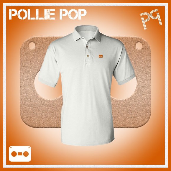 Pollie Pop Other - Orange Tape Polo
